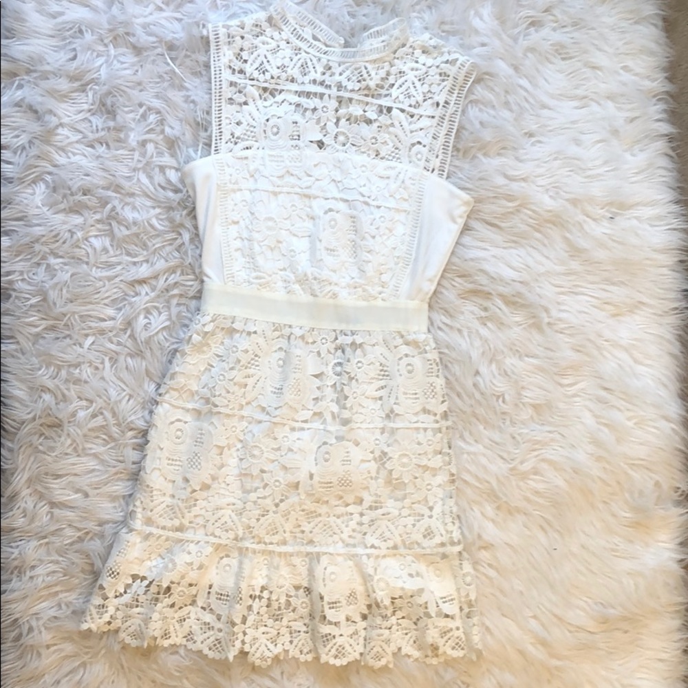 Gorgeous White Lace Dress